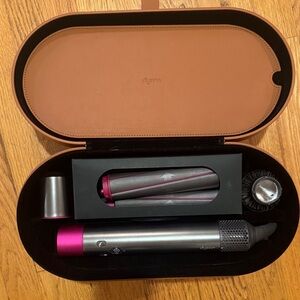 Dyson Styler Set in Silver and Pink with Carry Case